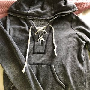 Light wash Grey Hoodie